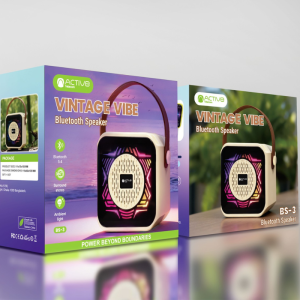 VINTAGE VIBE Bluetooth Speaker BS-3