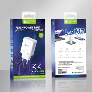Active Flash Power Safe Charger 33W Model: F33C