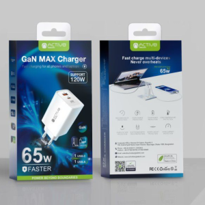 Active GaN MAX Charger 65W (Model: NP65K)